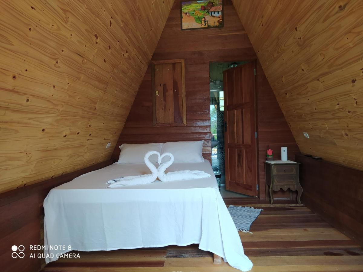 Chales E Camping Do Robinho 1 São Tomé das Letras Exteriör bild