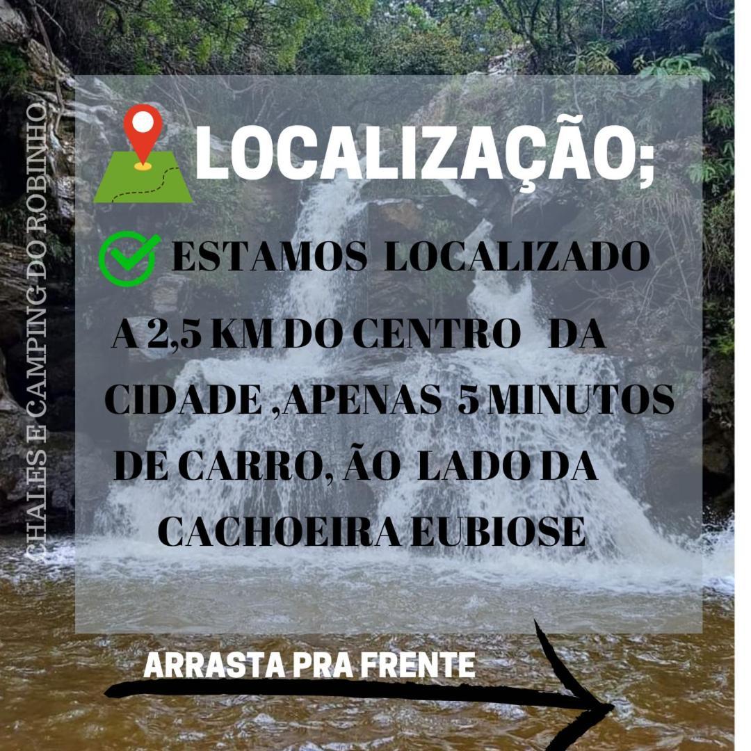 Chales E Camping Do Robinho 1 São Tomé das Letras Exteriör bild